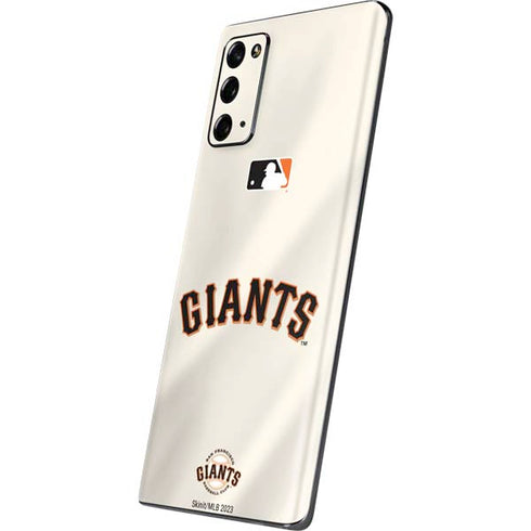 MLB San Francisco Giants Home Jersey Galaxy Note20 5G Skin